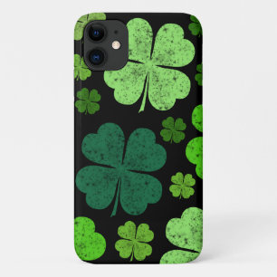 Coques Pour iPhone Clovers verts, Lucky Clovers, Saint Patrick's Day
