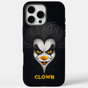 Coque iPhone 16 Pro Max Clown en colère personnalisé