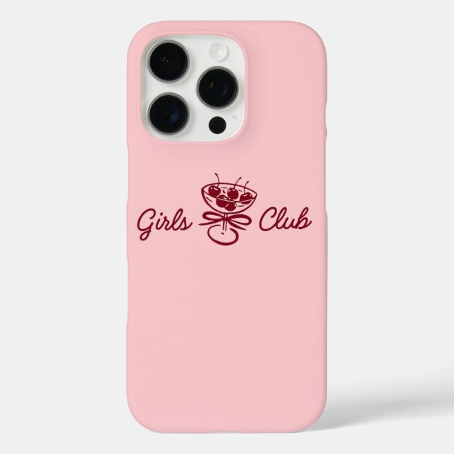 Coques Case-Mate iPhone Club de filles (Verso)