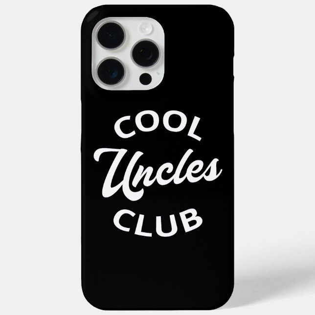 Coques Case-Mate iPhone Club des oncles cool I (Verso)
