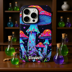 Coque iPhone 16 Pro Cluster de champignons cosmiques