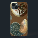 Etui iPhone 13 Coa shell<br><div class="desc">Get this unique stonewashed red and blue Conch seashell on your next product. This amazing,  cocoa background these two unique seashells. Take the beach with you everywhere you go.</div>