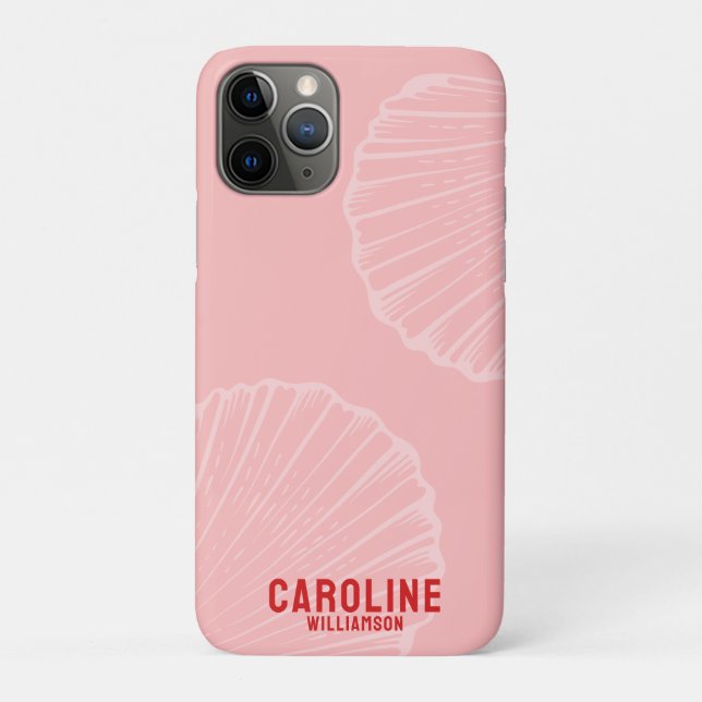 Coques Case-Mate iPhone Coastère petite-fille nautique rose (Dos)
