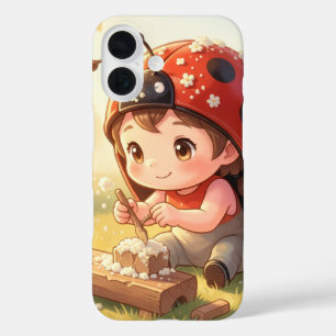 Coque Pour iPhone 16 Coccinelle et le royaume de nectar caché