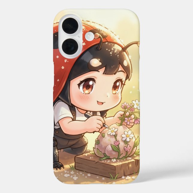 Coques Case-Mate iPhone Coccinelle et le royaume de nectar caché.1 (Verso)