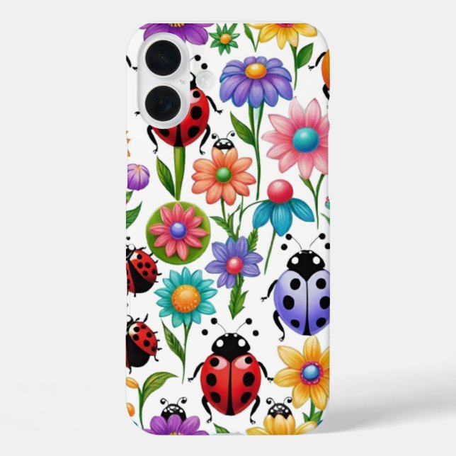 Coques Case-Mate iPhone coccinelle mignonne (Verso)