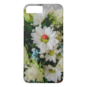 Coque Case-Mate Pour iPhone Coccinelle sur une fleur blanche