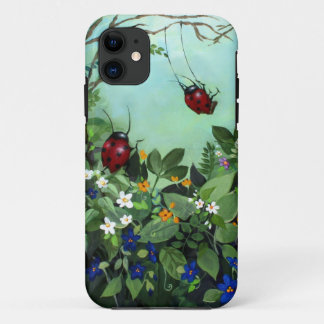 Coque iPhone 11 Coccinelles au cas du jeu iPhone5