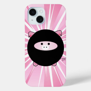 Coque Case-Mate iPhone Cochon de Ninja en rose