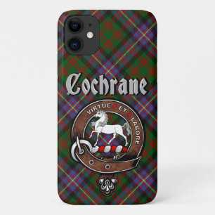 Case-Mate iPhone Case Cochrane Clan Badge & Tartan Phone Case