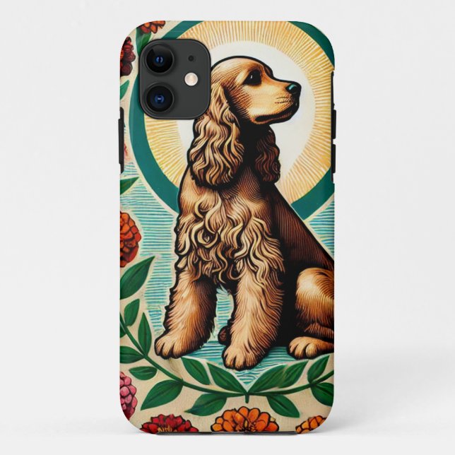 Coques Case-Mate iPhone Cocker Spaniel (Dos)