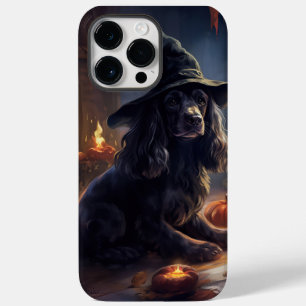 Coque Case-Mate iPhone Cocker Spaniel Citrouilles Halloween Épouvantable
