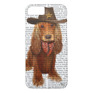 Coques Pour iPhone Cocker Spaniel Cowboy 2