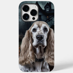Coque Case-Mate iPhone Cocker Spaniel Halloween effroi