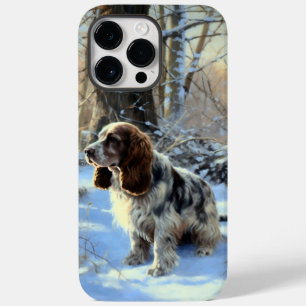 Coque Case-Mate iPhone Cocker Spaniel Laisser Neige Noël