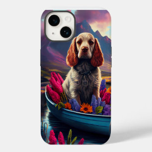 Coque Case-Mate iPhone Cocker Spaniel sur une pagaie : une aventure Pitto