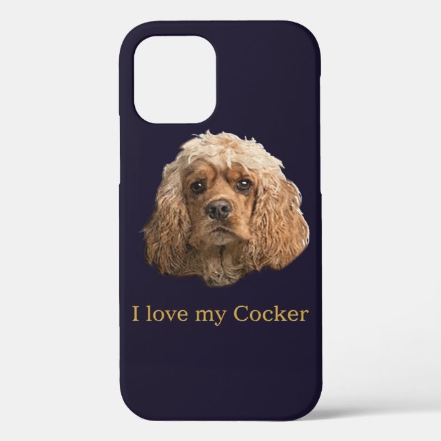 Coques Case-Mate iPhone cocker Spaniels (Verso)