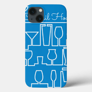 Etui iPhone Case-Mate Cocktail bleu