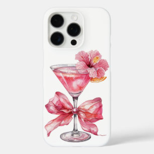Coque iPhone 16 Pro Cocktail rose