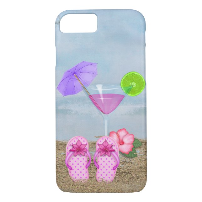 Coques Case-Mate iPhone Cocktail Seashore (Dos)