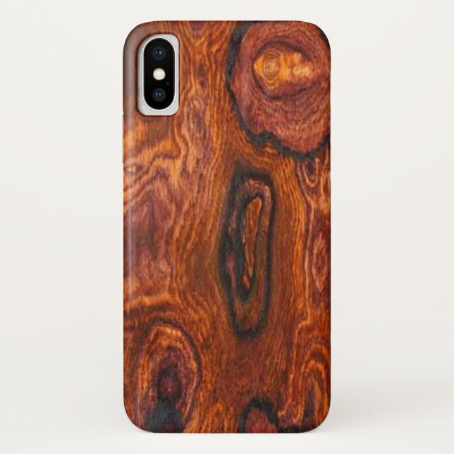 Coques Case-Mate iPhone Cocobolo (bois) Finition (Dos)