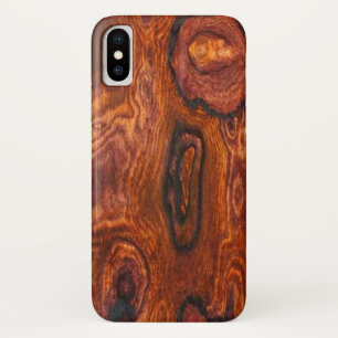 Etui iPhone Case-Mate Cocobolo (grain de bois) Finition