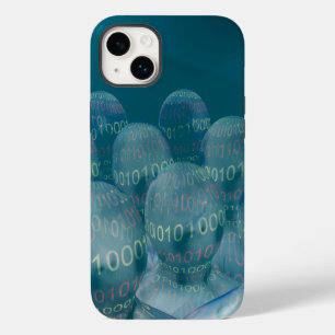 Coque Case-Mate iPhone code binaire, homme et communications numériques