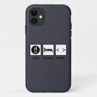 Etui iPhone Case-Mate code de sommeil manger Nerd