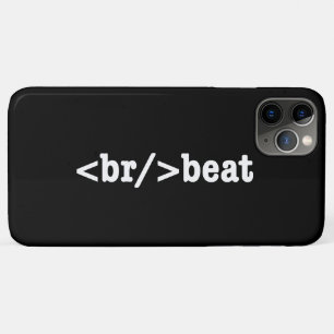 Coque Case-Mate Pour iPhone code HTML breakbeat