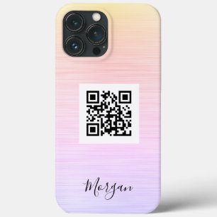 Case-Mate iPhone Case Code QR, logo artistique ou photo, nom, texture ar