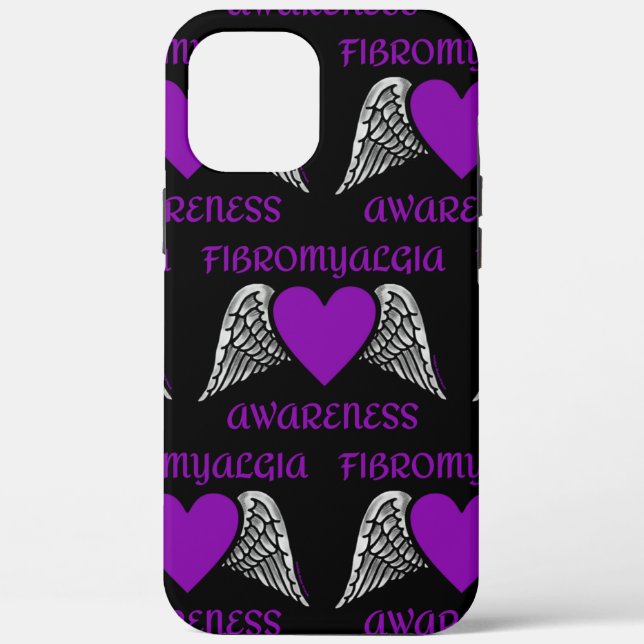 Coques Case-Mate iPhone Coeur/ailes...Fibro (Verso)