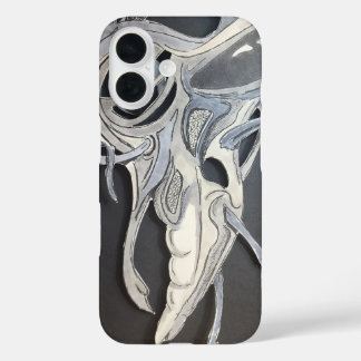 Coque Pour iPhone 16 Coeur alien