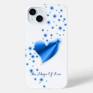 Coque Case-Mate iPhone Coeur arc-en-ciel avec étoiles, La magie de l'amou