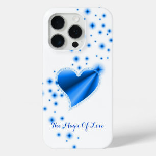 Coque Case-Mate iPhone Coeur arc-en-ciel avec étoiles, La magie de l'amou