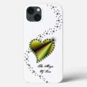 Case-Mate iPhone Case Coeur arc-en-ciel avec étoiles, La magie de l'amou