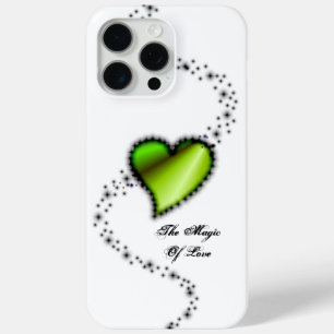 Coque Case-Mate iPhone Cœur arc-en-ciel avec étoiles, La magie de l'amour