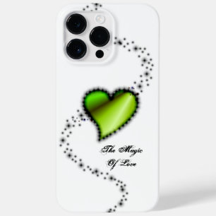 Coque Case-Mate iPhone Cœur arc-en-ciel avec étoiles, La magie de l'amour