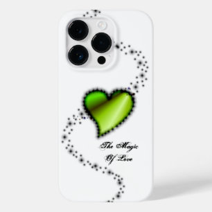 Coque Case-Mate iPhone Cœur arc-en-ciel avec étoiles, La magie de l'amour