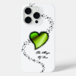 Coque Case-Mate iPhone Cœur arc-en-ciel avec étoiles, La magie de l'amour