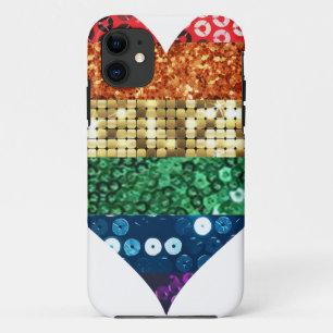 Case-Mate iPhone Case coeur arc-en-ciel lgbt