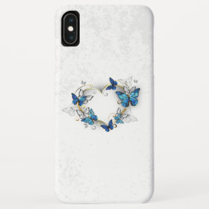Case-Mate iPhone Case Coeur bijoux avec papillons Morpho