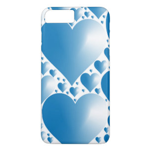 COQUE Case-Mate POUR iPhone COEUR BLEUE