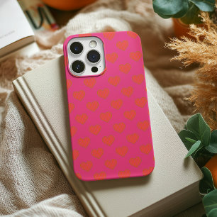 Case-Mate iPhone Case Coeur chaud et orange tendance