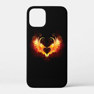 Case-Mate iPhone Case Cœur d'ange de feu avec des ailes