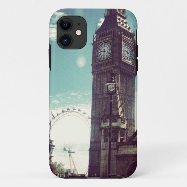 Coques Case-Mate iPhone Coeur dans le cas de téléphone de Londres (Dos)