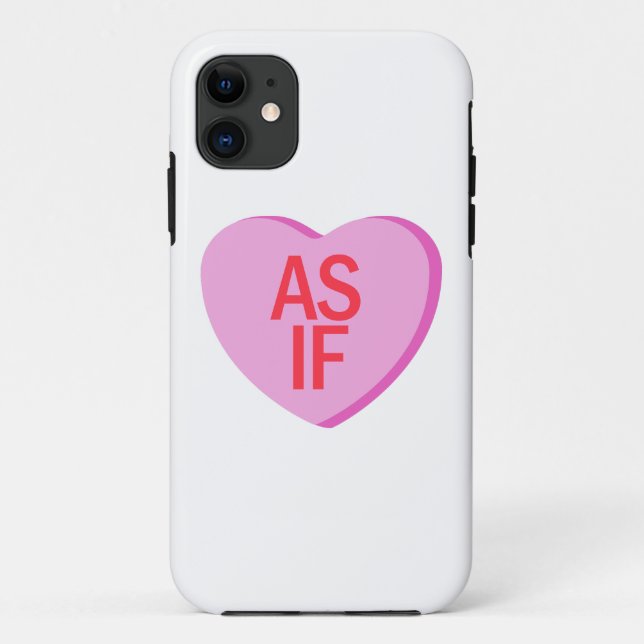 Coques Case-Mate iPhone Coeur de bonbons - COMME SI (Dos)