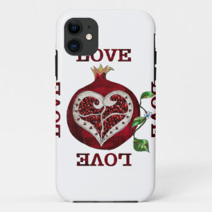 Coques Pour iPhone Cœur de Grenade AMOUR Saint-Valentin