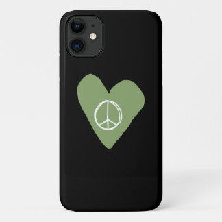 Case-Mate iPhone Case Coeur des signes de paix