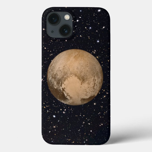 Coques Case-Mate iPhone Cœur du ciel étoilé de Pluton (Verso)