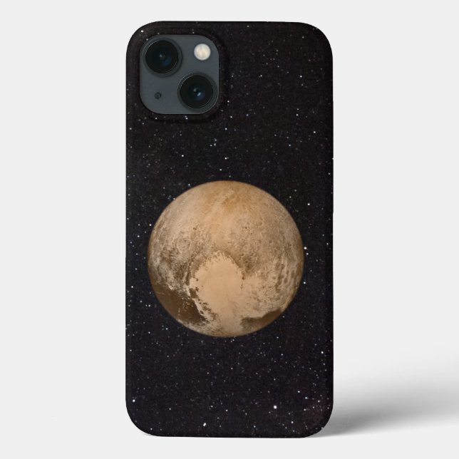 Coques Case-Mate iPhone Cœur du ciel étoilé de Pluton (Verso)